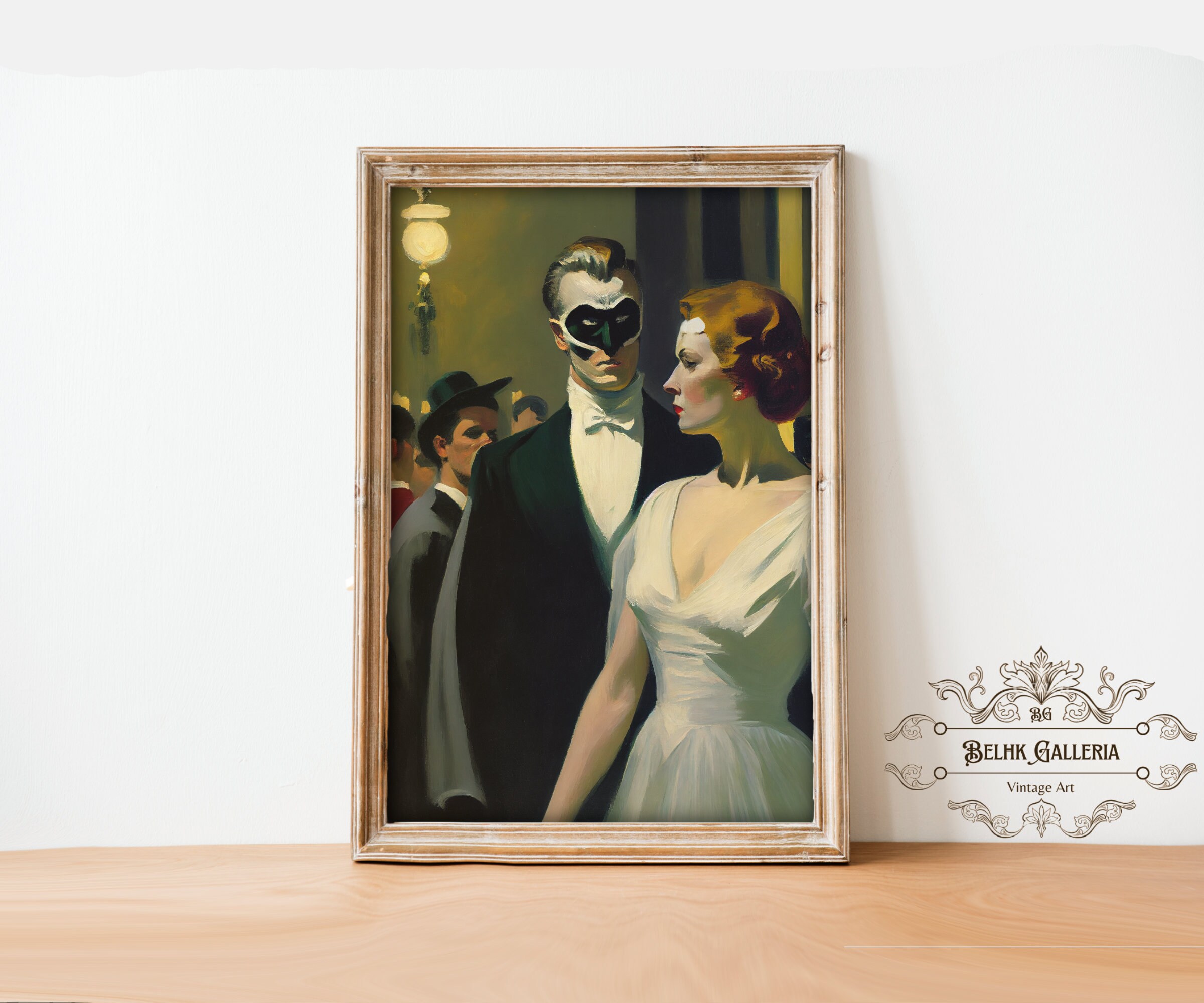 Vintage Unique Wallart Oil Painting Oil Painting by Edward Etsy