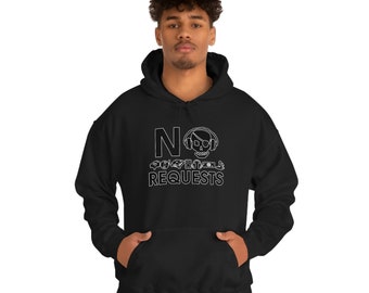 No Requests Skull - Unisex Heavy Blend Hooded Sweatshirt