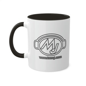 Offizielles DJ Michael Joseph Logo - Bunte Tasse, 11oz