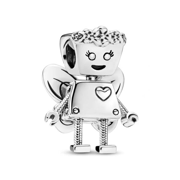 Pandora Robot Charm Etsy