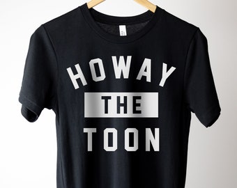 Newcastle United T-shirt – "Howay the Toon" Varsity-stil