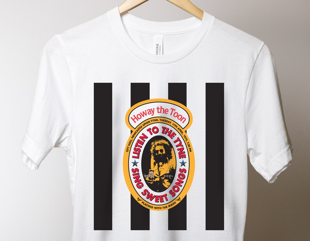 NUFC Retro Football Fan Shirt With Iconic Garcia Europe '72, Gift for