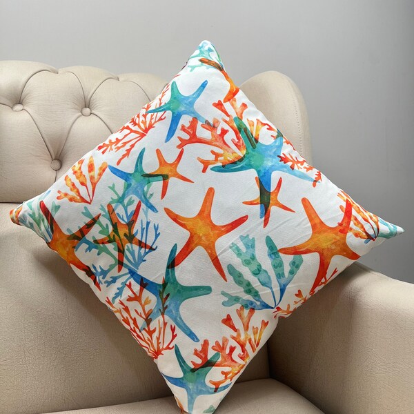 Starfish Pillow Etsy