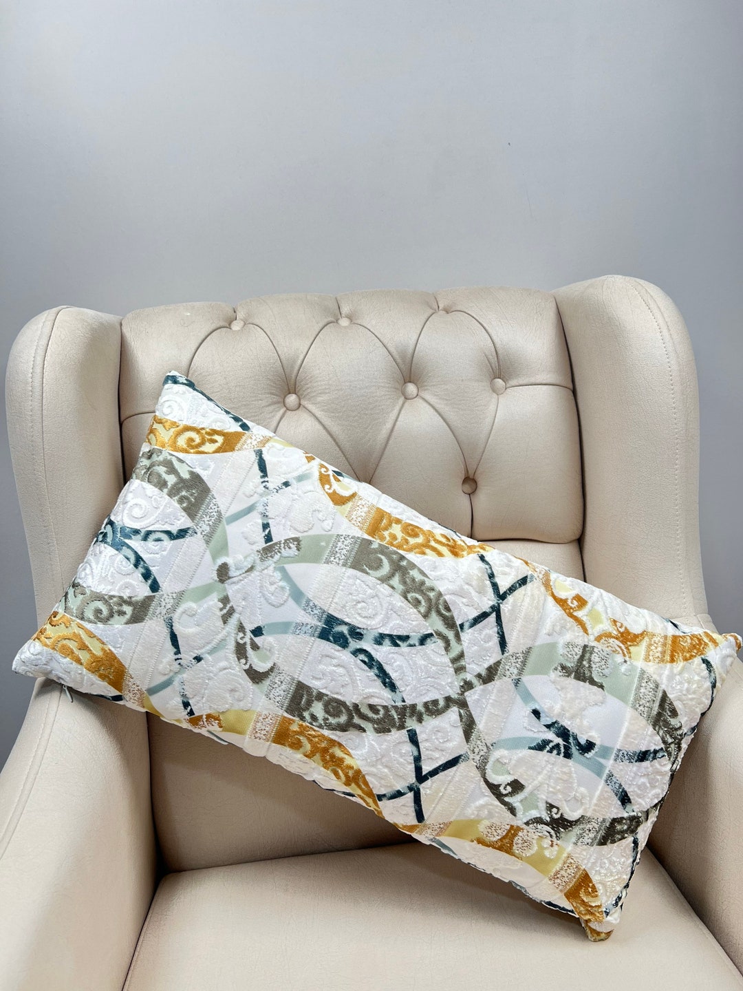 Geometric Pillow Cover Infinity Pillow Sofa Pillow Cover Etsy