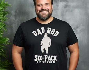 Dad Bod Six Pack T shirt Dad Gift Funny Dad tee Shirt - Gift For Husband Father gift papa