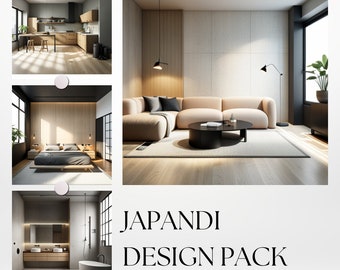 CUSTOM JAPANDI DESIGN Pack | Interior Design | 3D Designs