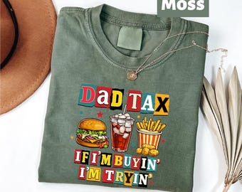 T-shirt fiscal drôle de papa, si j'achète, j'essaie un t-shirt, t-shirt drôle de cadeau de fête des pères, haut d'humour de papa, haut de vie de papa