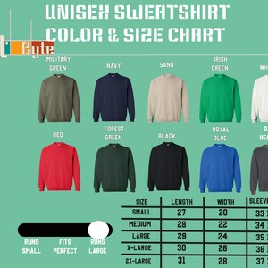 a long sleeved shirt with different colors and sizes