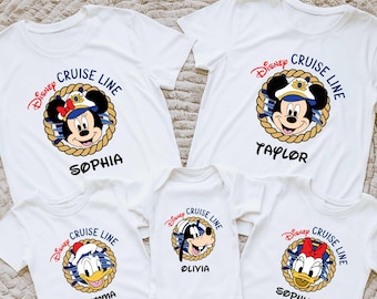 Camiseta de Disney Cruise Line, sudadera con capucha de Mickey y sus amigos, camiseta de Disney, camiseta de vacaciones familiares de Disney, Adventure Awaits, camiseta de crucero familiar