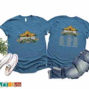 National Parks T-Shirt, Respect the Local Wildlife Shirt, Protect Our Parks Tee, Hiking Camping Shirt, Wanderlust Shirt, Nature Lovers Gift
