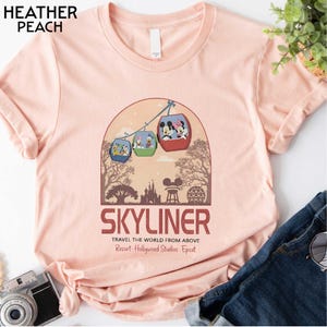 Disney Skyliner Travel The World From Above Shirt, Disney Skyliner Adventure Shirt, Disney Sweatshirt, Ride the Skyliner, Explore Disney Tee