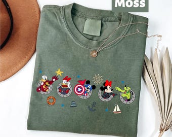 Disney Cruise Squad Shirt, Mickey and Friends Cruise Tee, Disney Magic Cruise Squad, Superhero Family Cruise Trip