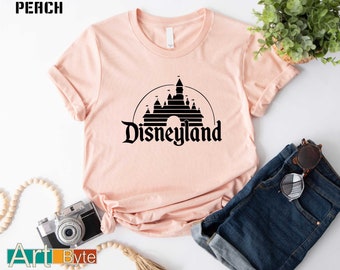 Disneyland Shirt, Disney Happiest Place Shirt, Disney Castle Shirt, Magic Kingdom Shirt, Disney World Shirt, Disney Trip Shirt, Disney Magic