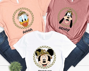 Disney Mickey and Friends Safari Mode Shirt, Animal Kingdom Shirt, Mickey And Friends Safari Shirt, Safari Mode Shirt, Disney Custom Shirt