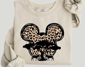 Disney Animal Kingdom Sweatshirt, Animal Kingdom Matching Shirt, Animal Kingdom Minnie Mickey Sweatshirt, Disneyland Trip Sweater