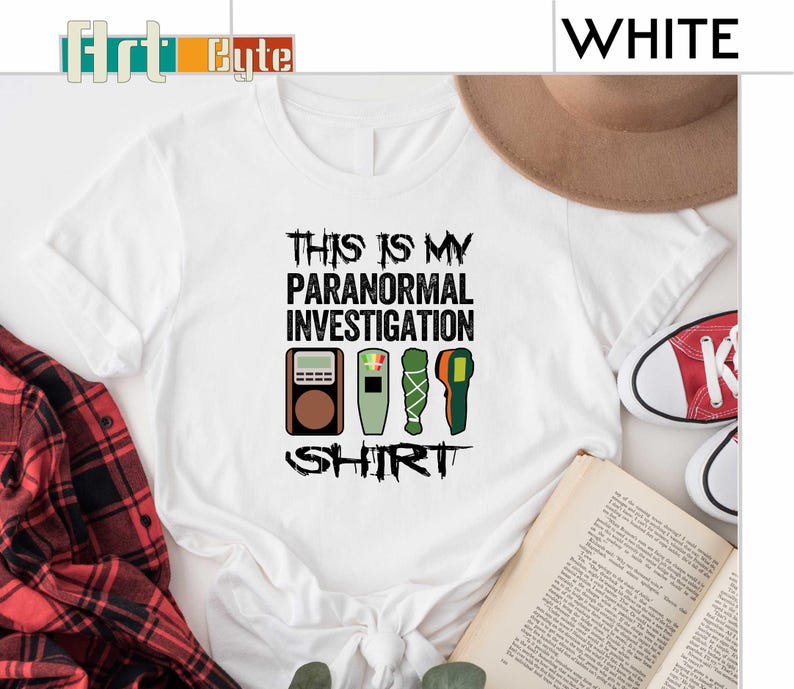 a t - shirt that says, this is my parandanal investigation shirt