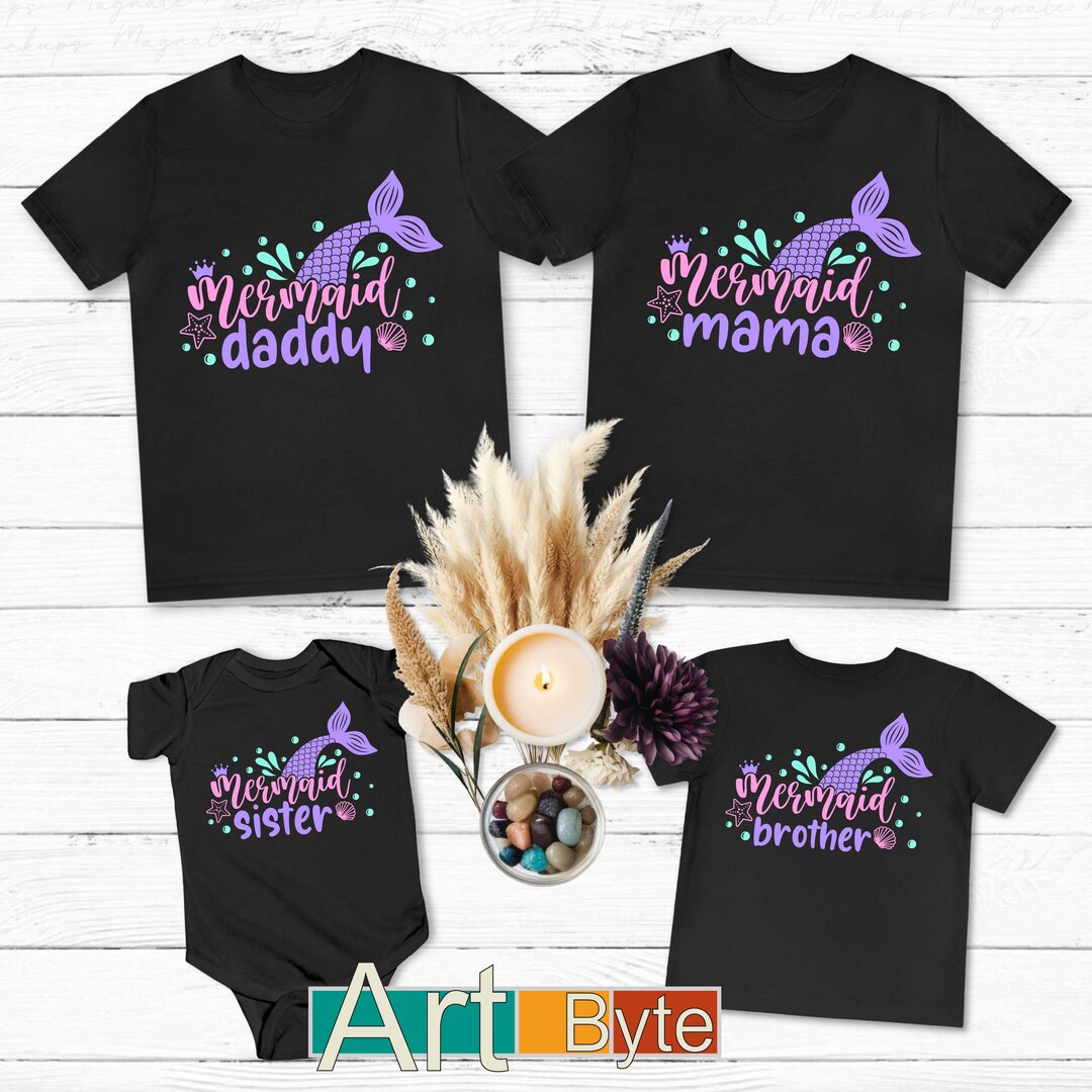 +FISH&KIDS+ ALLOVER EMBROIDERY MERMAID SWEATSHIRT