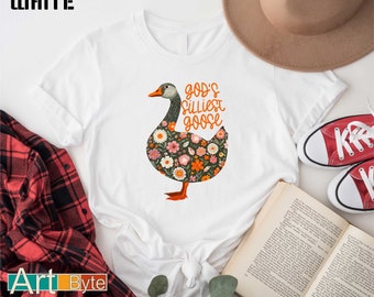 God's Silliest Goose Shirt, Religious Shirt, Silly Goose Shirt, Religious Shirt, Goose Gift Shirt, Gift for Her, Gift for Him, Birthday Gift