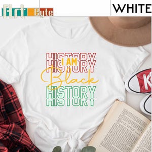 a t - shirt with the words history on it