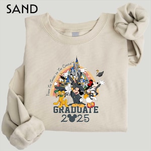 Disney Mickey and Friends Graduation Shirt, Magic Castle Graduation Shirt, Class of 2024 Disney Shirt, Disney Graduation 2025, Senior Gift