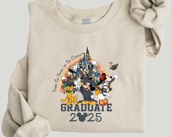 Disney Mickey and Friends Graduation Shirt, Magic Castle Graduation Shirt, Class of 2024 Disney Shirt, Disney Graduation 2025, Senior Gift