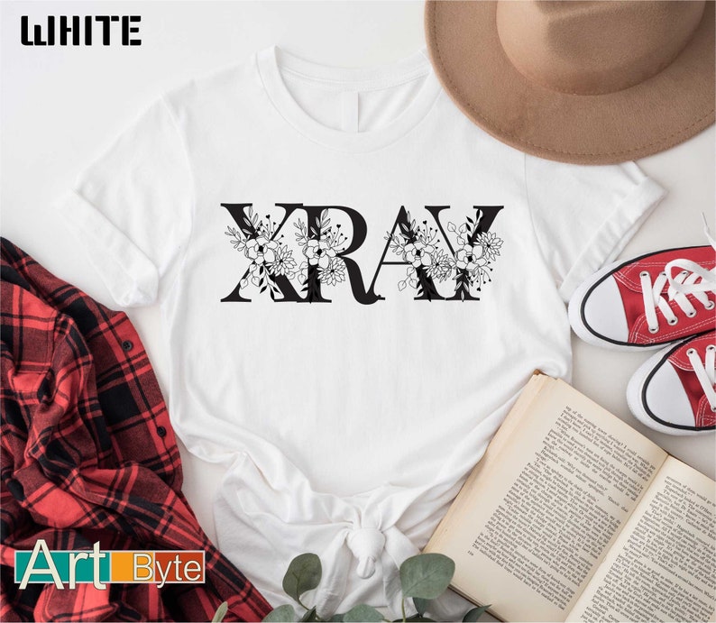 a white shirt with the word krav printed on it