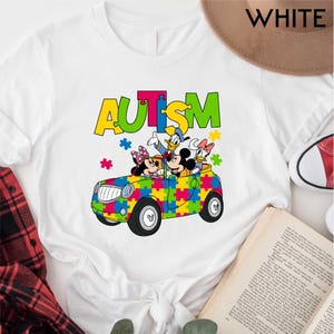 Disney Mickey and Friends Autism Awareness Shirt, Autism Puzzle Shirt, Mickey and Pluto Autism Sweatshirt, Autism Awareness Sweatshirt