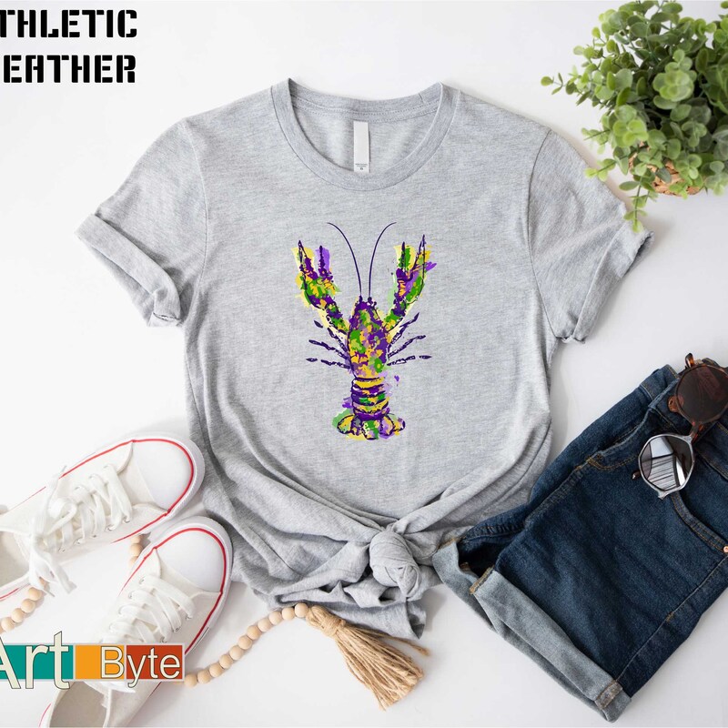 What a Catch! Embroidered Lobster Sweatshirt Valentine's Day