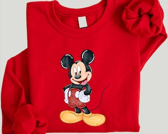 Mickey Mouse Sweatshirt, Disney Shirt, Mickey Family T-Shirt, Disney Magic Sweater, Classic Mickey Tee, Mickey Fan Apparel, Mickey Mouse Top