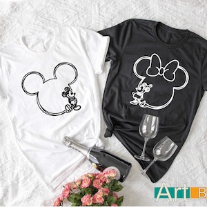 Mickey and Minnie Couples Shirt, Disney Couples Shirt, Mickey and Minnie Shirt, Disneyworld Shirts, Disney Shirts, Anniversary Gifts Shirt