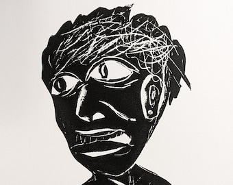 Woman, Original Print