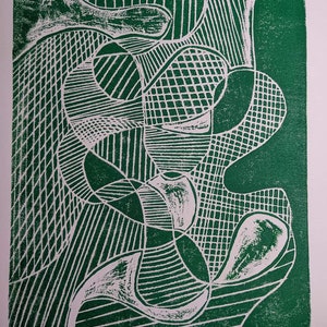 Interaction, Organic Form, Original Print