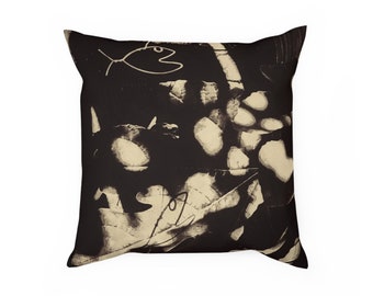 Surrealist Underwater Scene Cushion