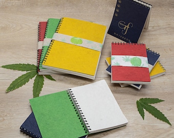 Hemp paper notebook, Hemp paper, Hemp paper