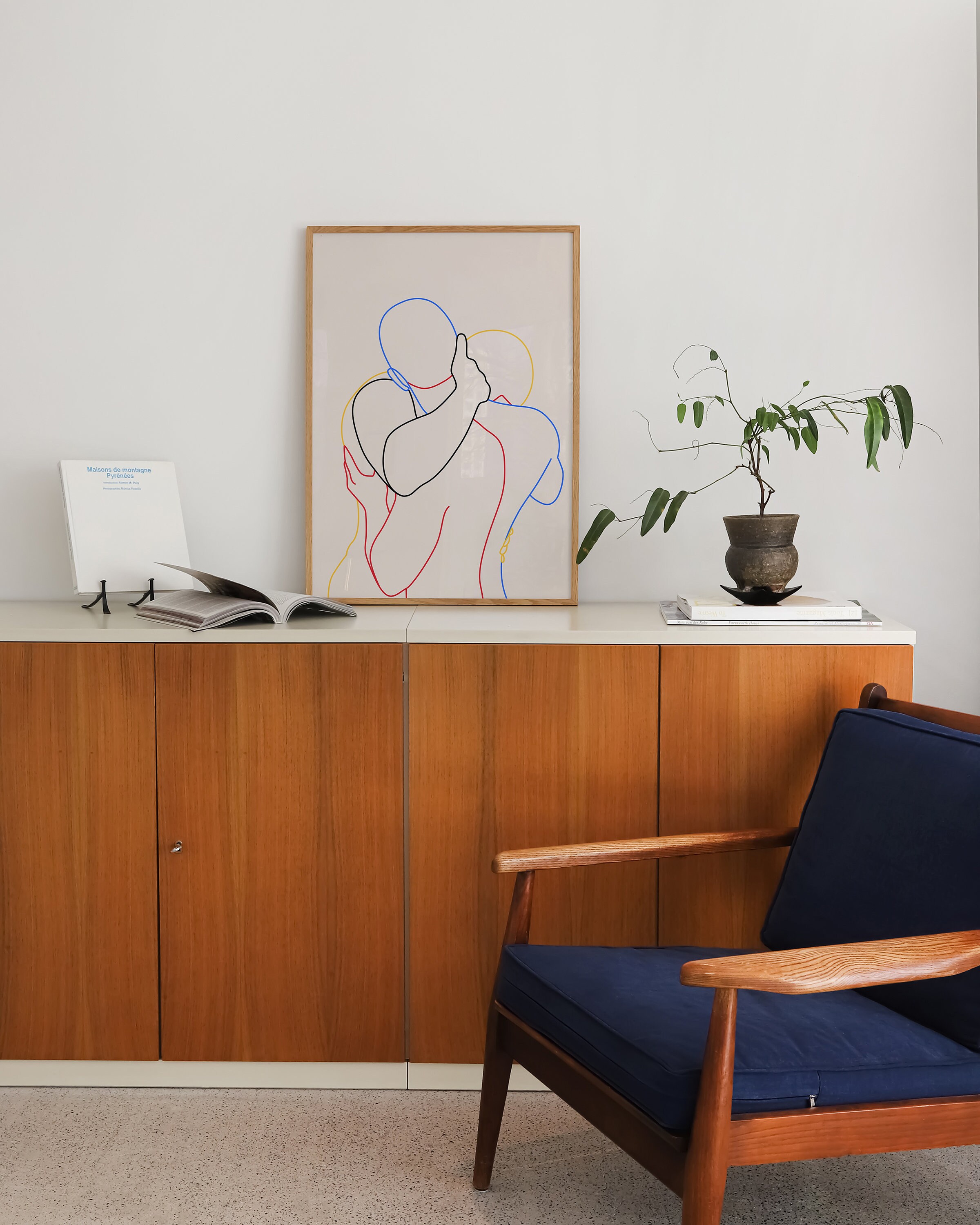 Two Guys Embrace Art Print, Gay Wall Art, LGBT Wall Art, One Line ...
