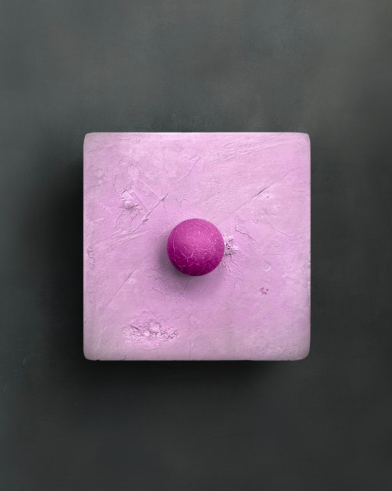 Pink - Pink wall sculpture.
Perfect gift for the new year