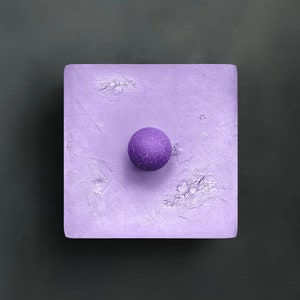 Purple - Purple wall sculpture.
Perfect gift for the new year