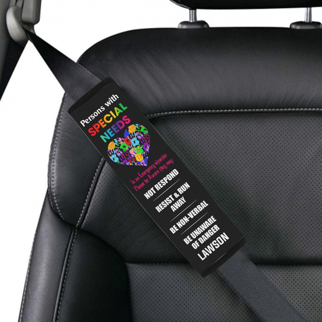 Autism Seat Belt Cover Autism Awareness Seat Belt Cover for Etsy