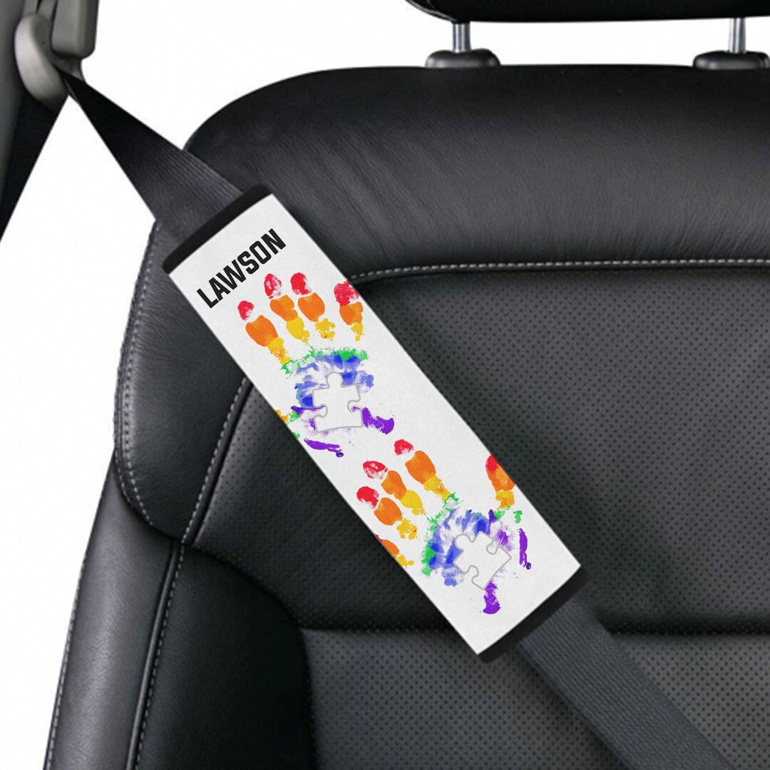 Autism Seat Belt Cover Autism Awareness Seat Belt Cover for Etsy