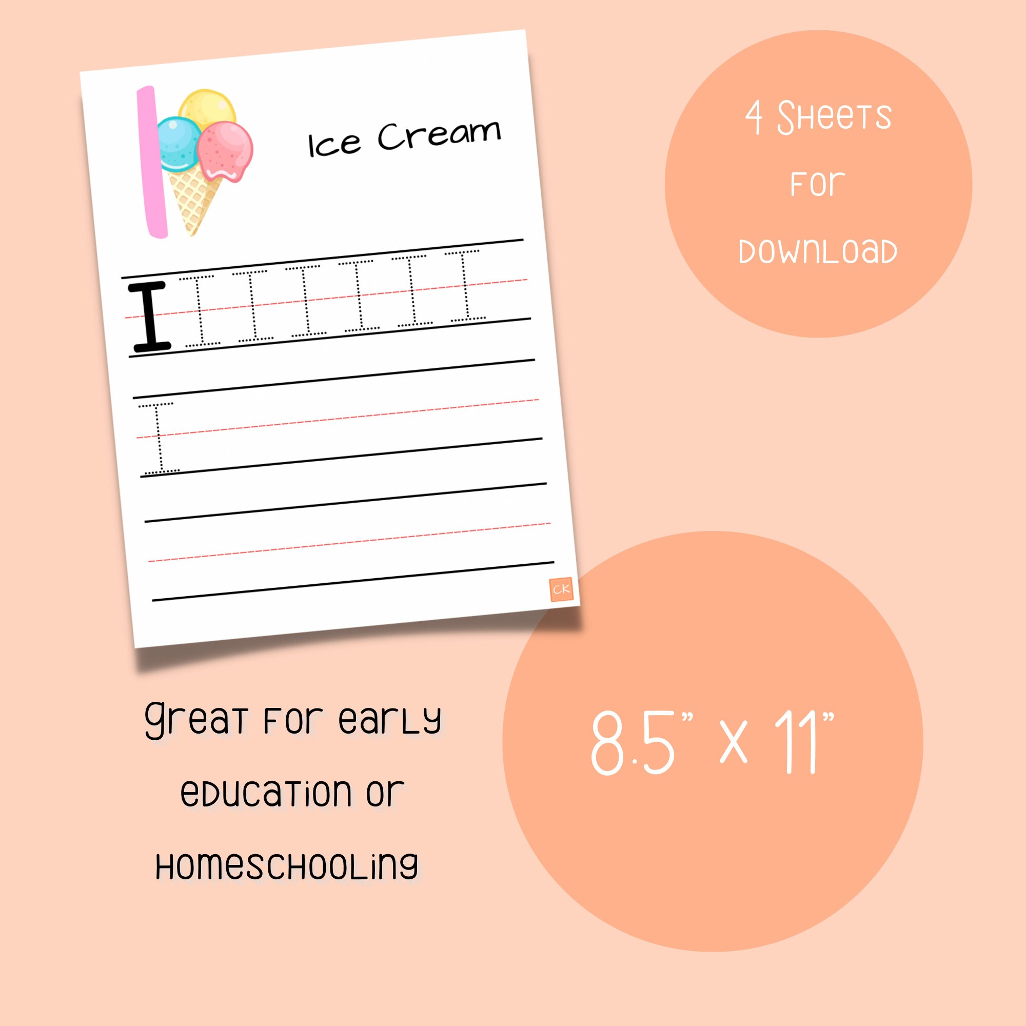 Letter I Activity Printable Preschool Printable Kindergarten Printable ...