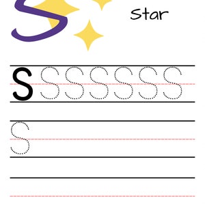 Letter S Activity Printable - Preschool Printable - Kindergarten ...