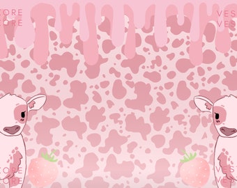  Cute Strawberry Cow Wallpaper  APK Download 2023  Free  9Apps