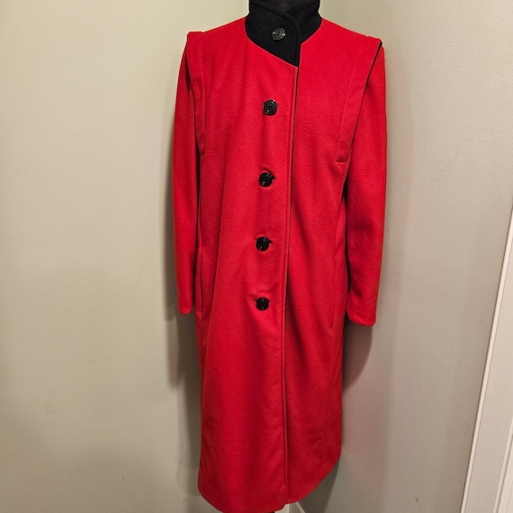 Vintage Kashmiracle Long Winter Coat by Wellington Fashions, ILGWU