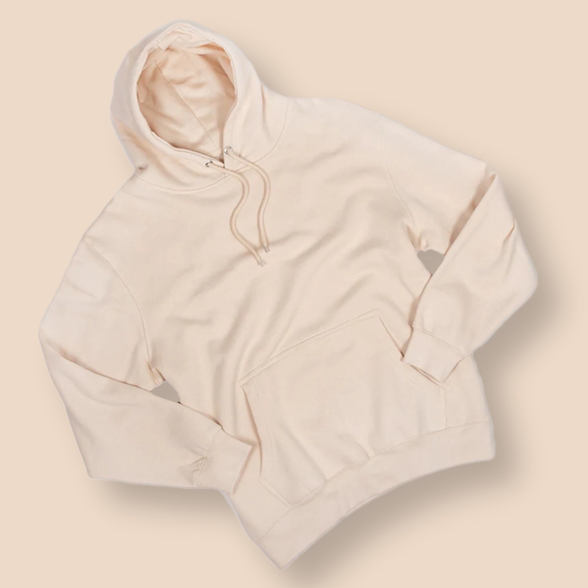 SWEAT HOMME BEIGE HOODIE PLAINFINNPAN - Vêtements homme PULLIN