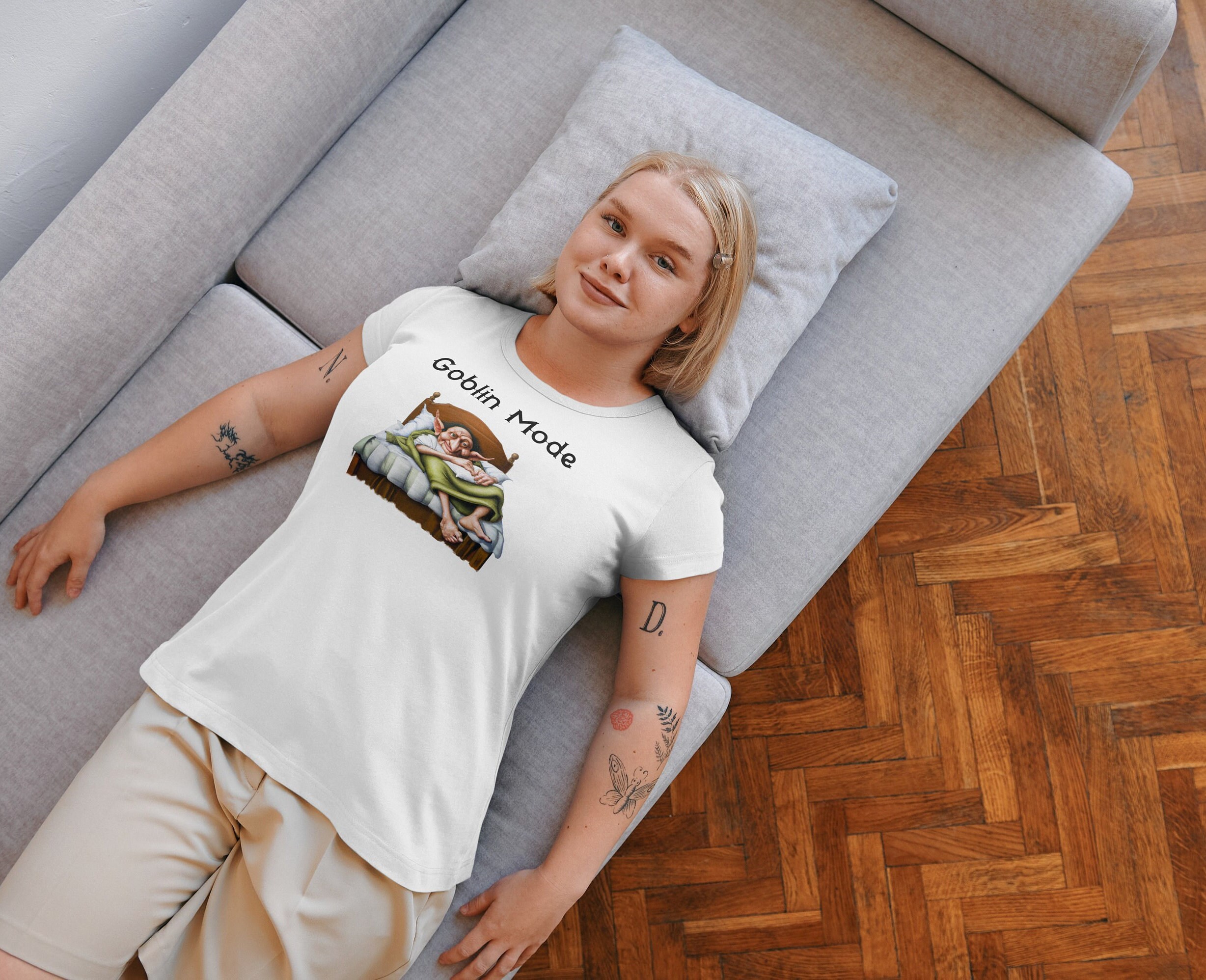 GOBLIN 白Tシャツ XL