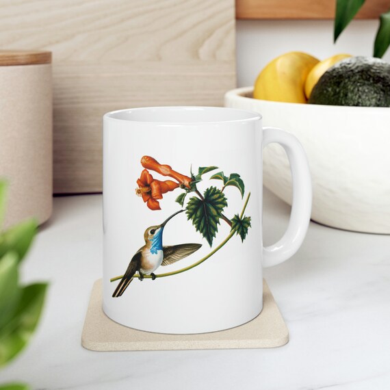 Cute Hummingbird White Ceramic Mug 11oz, Mug With Hummingbird, Bird Gifts, Hummingbird  Coffee Mug, Hummingbird Gift, Hummingbird Lover - Etsy