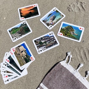 Kartenspiel - Lebendige Bilder von albanischen Landschaften
