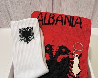 Albanian (FSHF) Euros/ soccer Fan Box