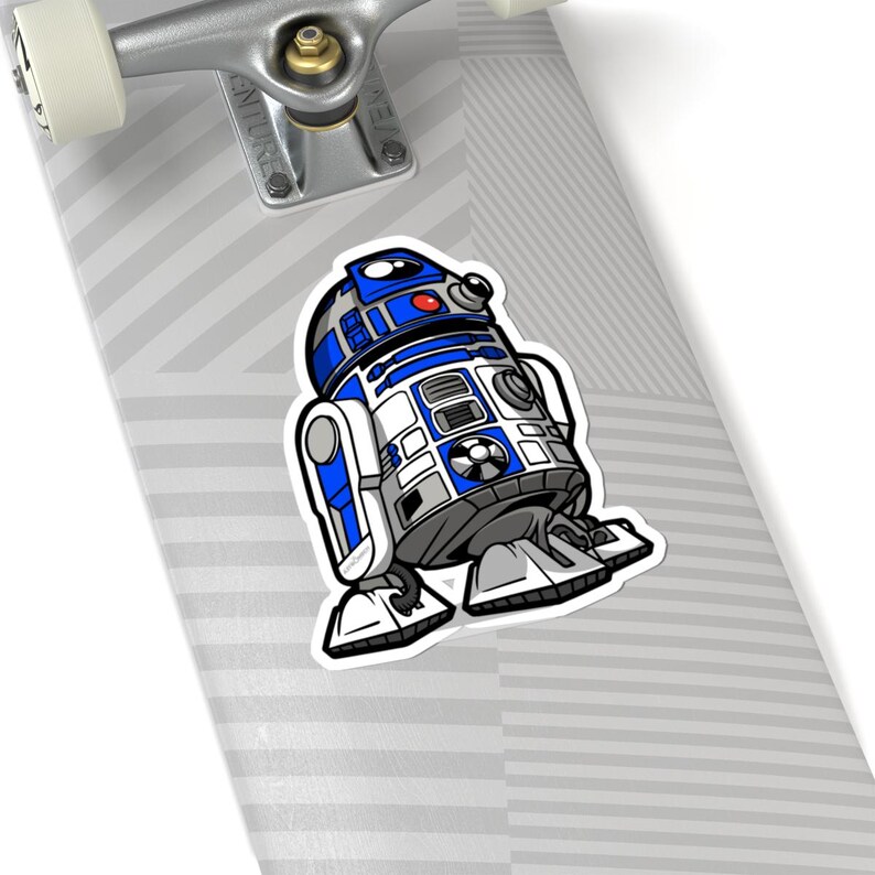 R2 Sticker R2-D2 Droid Star Wars Inspired Vinyl Sticker | Hand-drawn Art ...