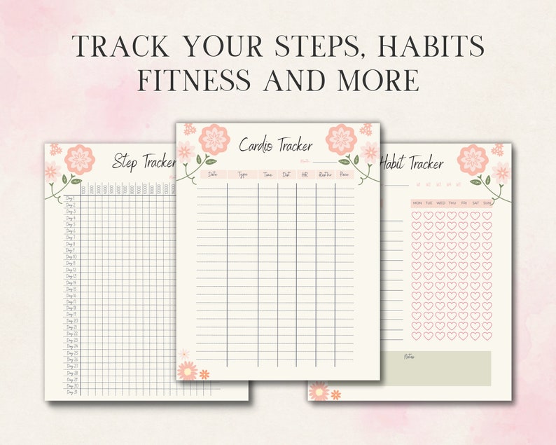Weight Loss Tracker, Printable Weight Journal ,weight Tracking, Weight